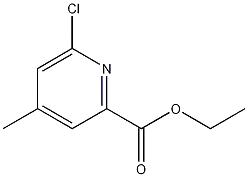 Molecular Structure of 1122090-50-9 (Ethyl 6-chloro-4-methylpyridine-2-carboxylate)